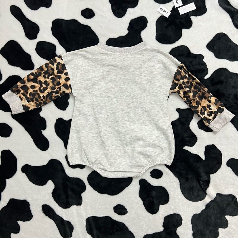 Baby Girl Halloween Leopard Long sleeve Romper (6-12 months) - Picture 3 of 7